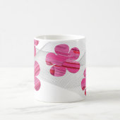 Tasse à fleurs géométriques roses (Centre)