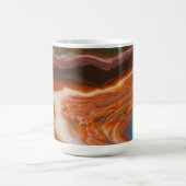 Tasse à fluide géode ambre et magenta (Centre)