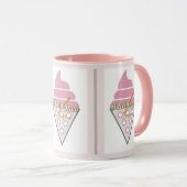 Tasse à glace irrésistible par le poète Adiela Ako (Devant droit)