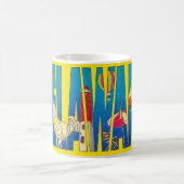 Tasse à grandes lettres de l'État du Delaware (Centre)