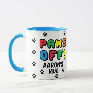 Tasse à impression de pattes Motif Pattes dehors !