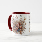 Tasse à impression florale (Devant gauche)