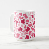 Tasse à Imprimé de Vache Rose (Devant gauche)