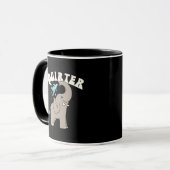 Tasse à jet d'eau éléphant ludique (Devant gauche)