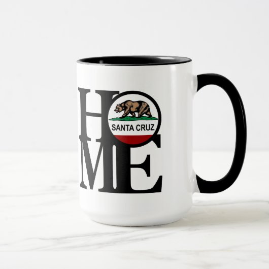 Tasse À LA MAISON de Santa Cruz 15oz (Droite)