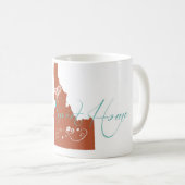 Tasse à la maison douce de maison d'état de (Devant droit)