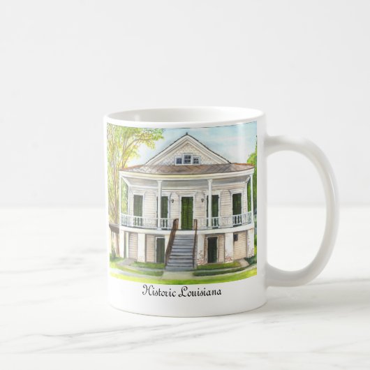 Tasse à la maison historique de la Louisiane (Droite)