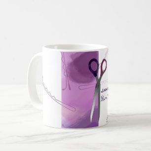 Tasse à la mode de coiffeur