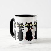 Tasse à la mode de Felines (Devant gauche)