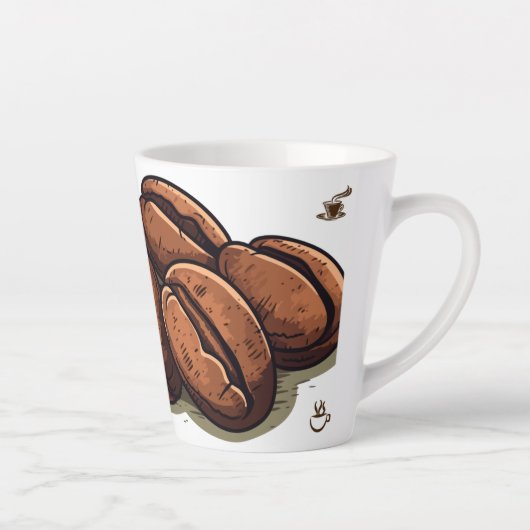 Tasse à latte (Droite)