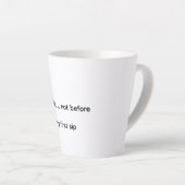 Tasse à Latte (Angle droit)