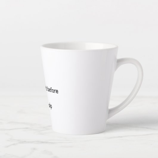 Tasse à Latte (Droite)