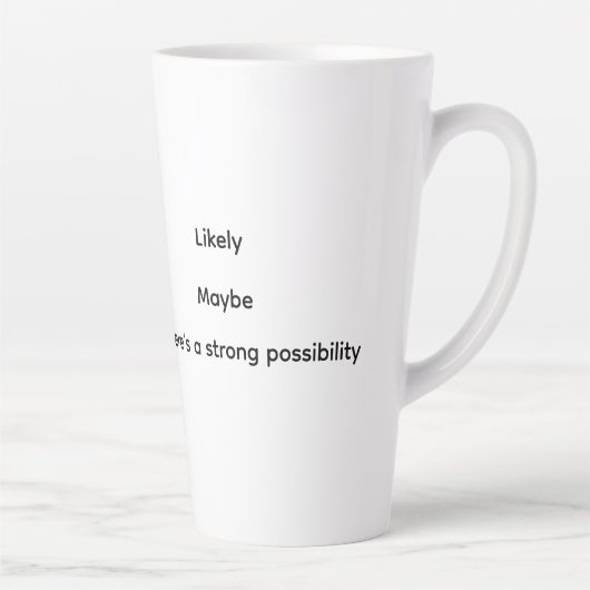 Tasse à latte (Droite)