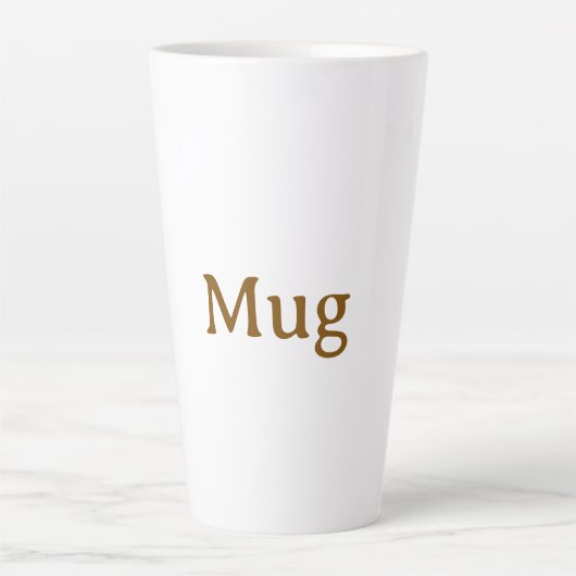 Tasse à latte (Devant)