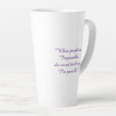 Tasse à latte (Angle droit)