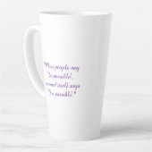 Tasse à latte (Angle gauche)