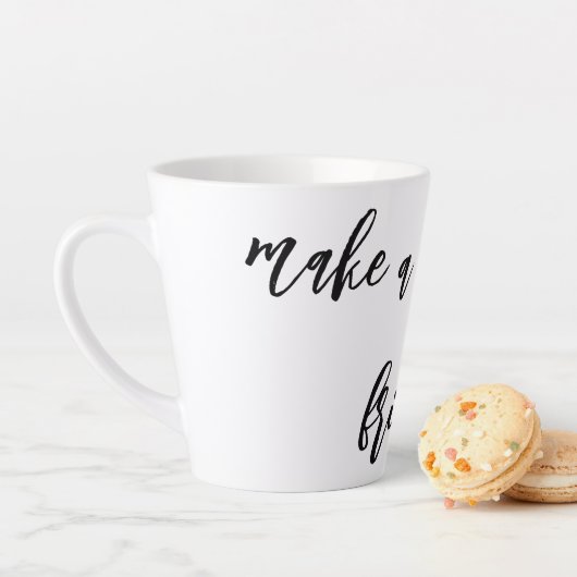 Tasse à latte (En situation)