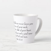 Tasse à latte (Angle droit)