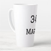 Tasse à latte (Angle gauche)