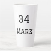 Tasse à latte (Devant)