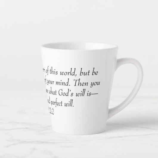 Tasse à latte (Droite)