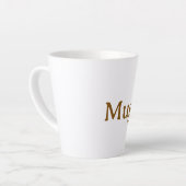 Tasse à latte (Angle gauche)