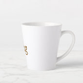 Tasse à latte (Droite)