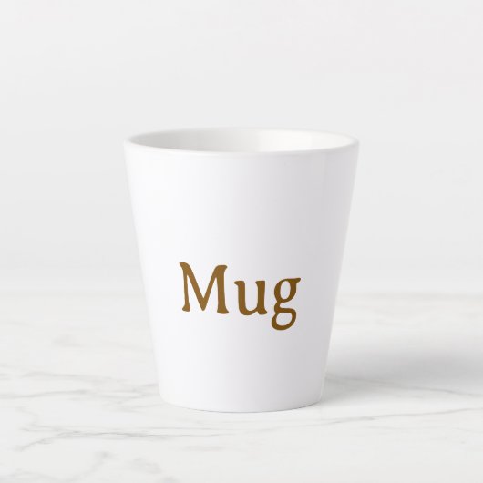 Tasse à latte (Devant)
