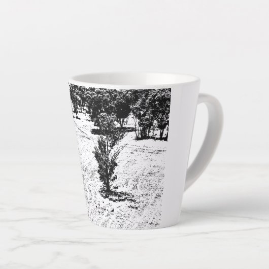 tasse à latte 340ml (Angle droit)