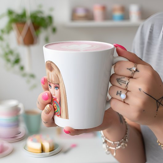 Tasse à latte Barb