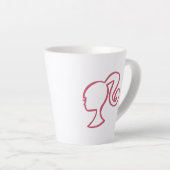 Tasse à latte Barb (Angle droit)