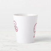 Tasse à latte Barb (Devant)
