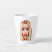 Tasse à latte Barb (Devant)