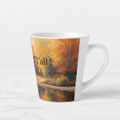 Tasse à latte Bon Automne à tous (Droite)