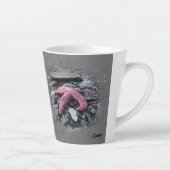 Tasse à latte de 12 oz. Étoile de mer (Droite)