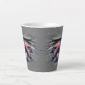 Tasse à latte de 12 oz. Étoile de mer (Devant)