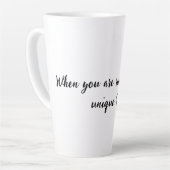 Tasse à latte de café (Angle gauche)