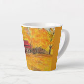 Tasse à latte de l'ancien chez-soi (Angle droit)