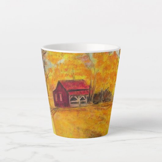 Tasse à latte de l'ancien chez-soi (Devant)