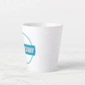 Tasse à latte Demandez à Bethany (Devant)