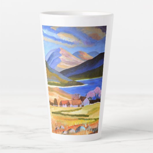 tasse à latte des Highlands écossais (Devant)