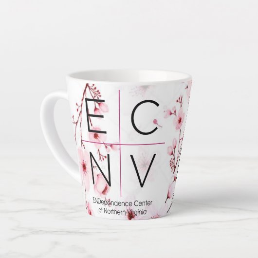 Tasse à latte ECNV (Angle gauche)