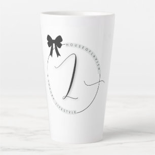 Tasse à latte esthétique à arc Signature Lavish