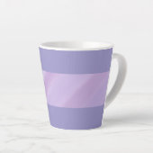 Tasse à latte esthétique violet doux (Angle droit)