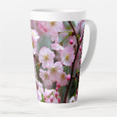 Tasse à Latte Fleurs de Cerisier (Angle droit)