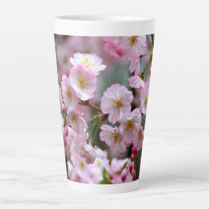 Tasse à Latte Fleurs de Cerisier