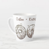 Tasse à latte GÂTEAUX TRESSÉS (Angle gauche)
