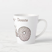 Tasse à latte GÂTEAUX TRESSÉS (Droite)