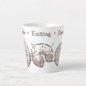 Tasse à latte GÂTEAUX TRESSÉS (Devant)
