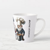 Tasse à Latte Gnomes Cuisiniers (Droite)